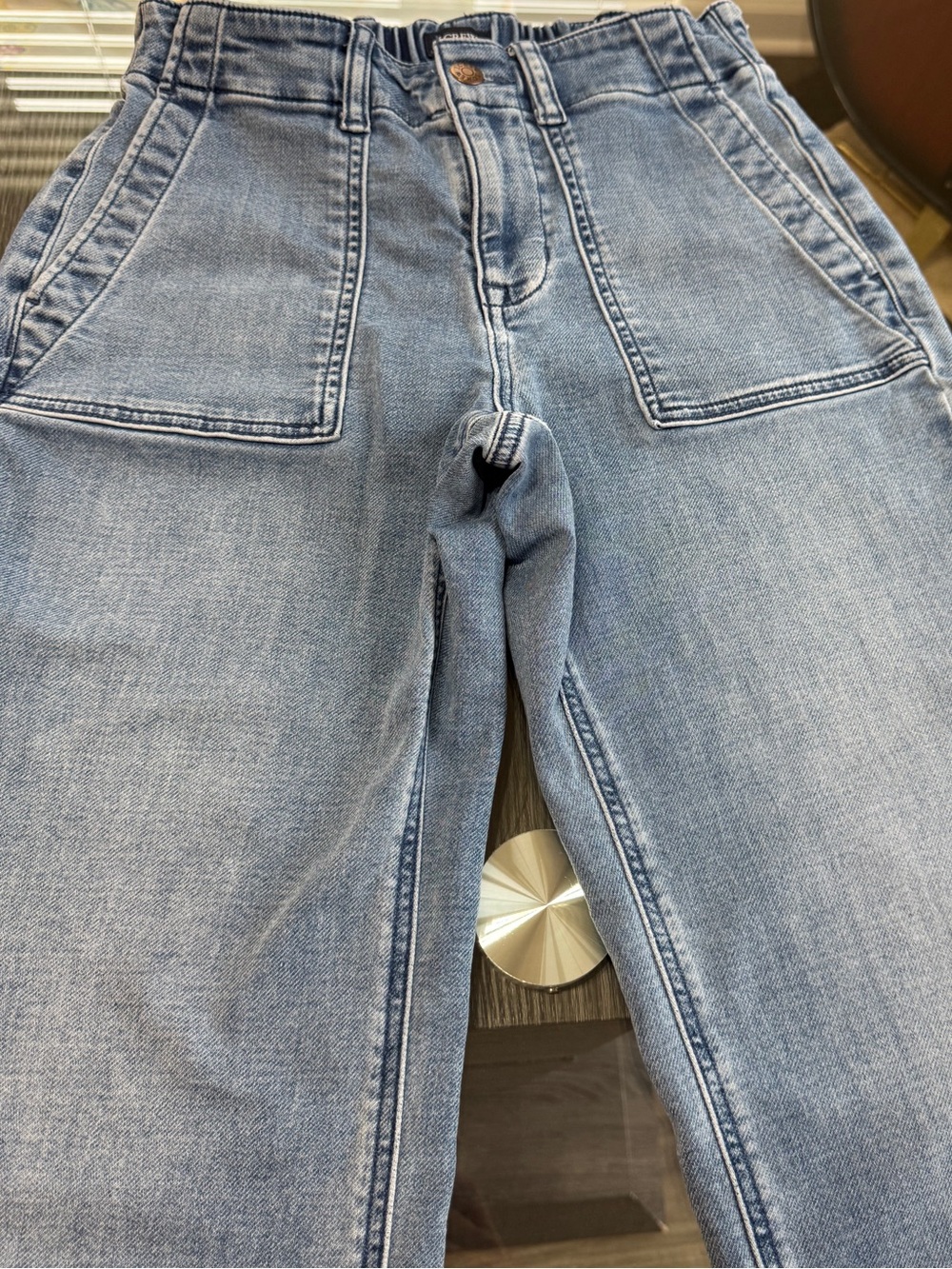 J. Crew Light Blue Boyfriend Jogger Jeans - Picture 16 of 16